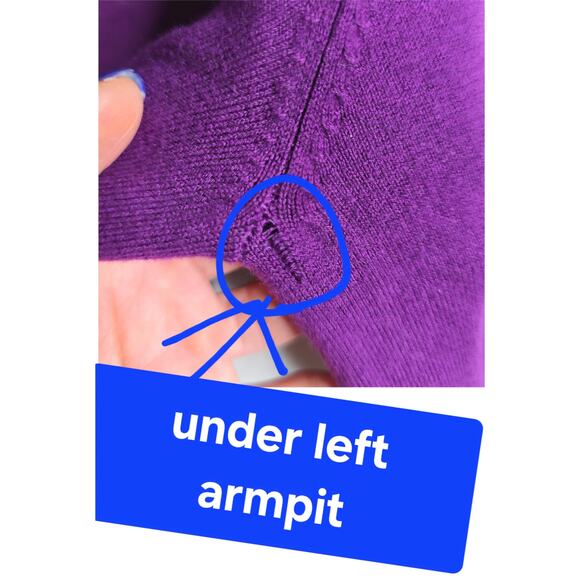 Diesel Vintage Ws L Purple Longsleeve cardigan. Rare Unique Find. Buttondown Fun - Picture 8 of 16